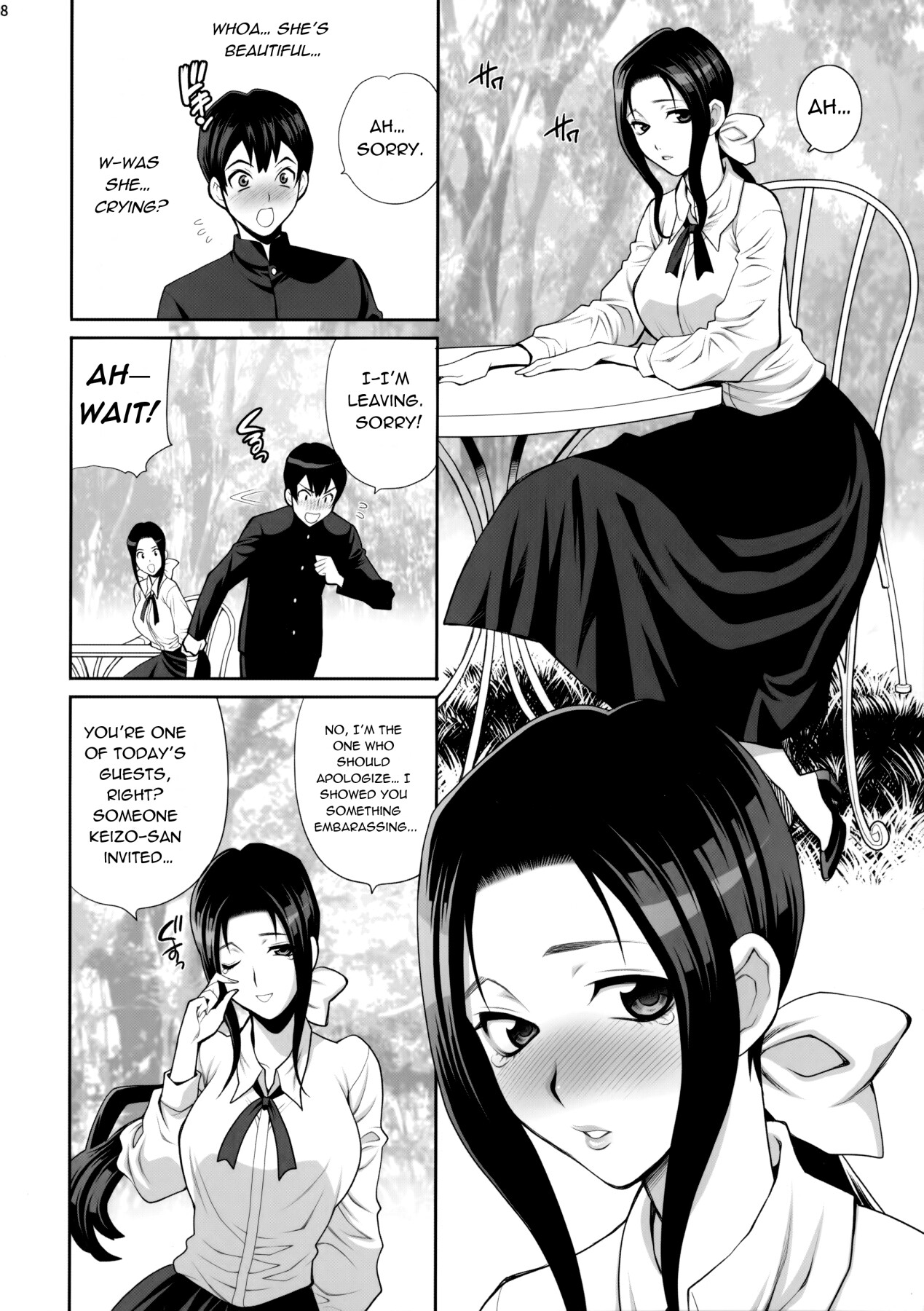 Hentai Manga Comic-Yukiyanagi's Book 46: Widow's Inheritance: Please, Hold Me Now...-Read-6